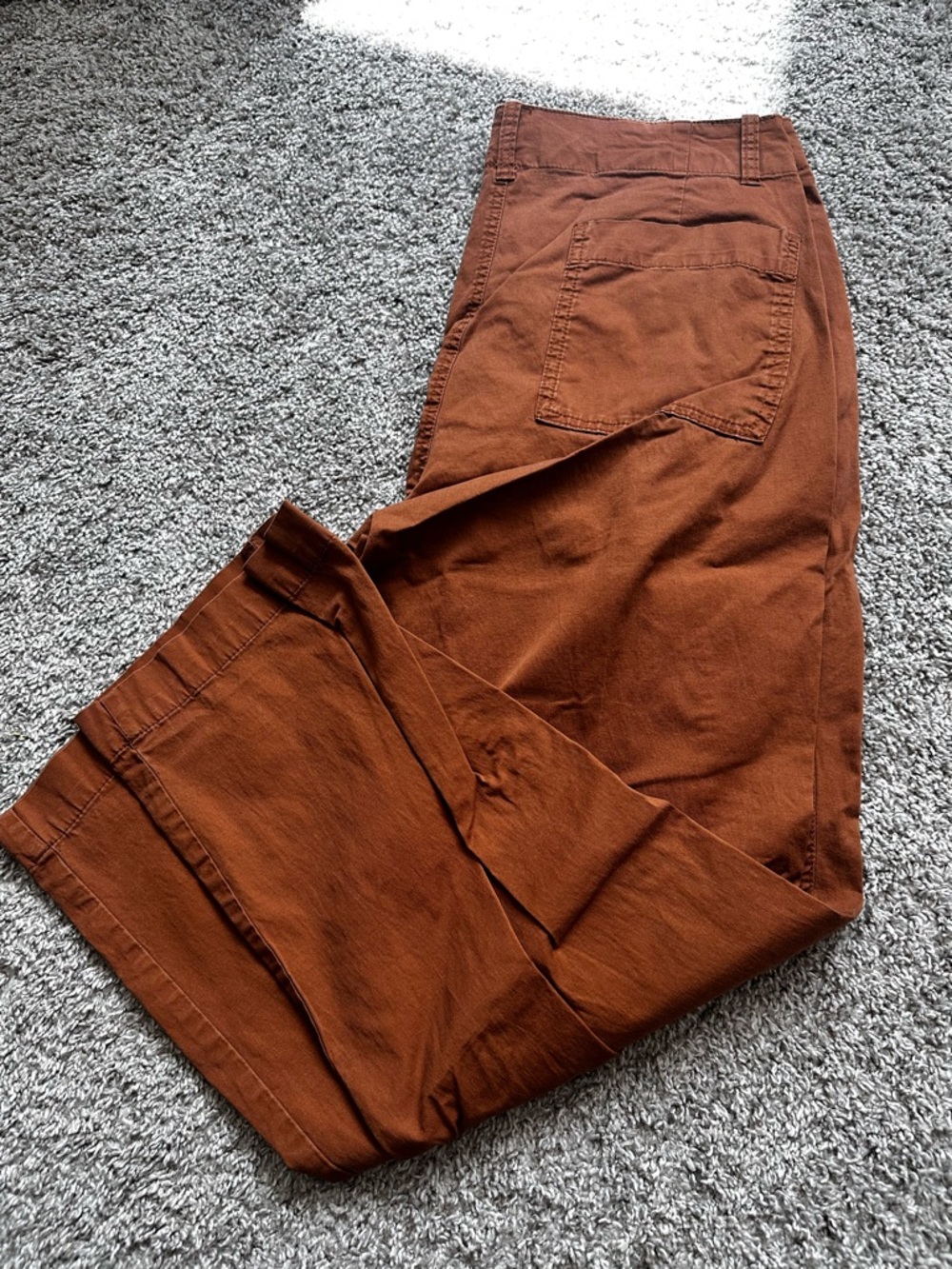 a new day Straight Leg Pants in Rust Brown